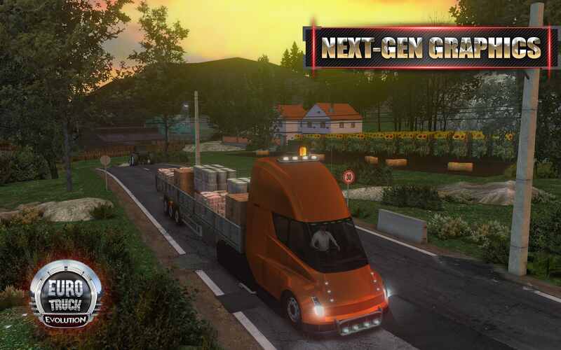 European Truck Simulator Mod APK