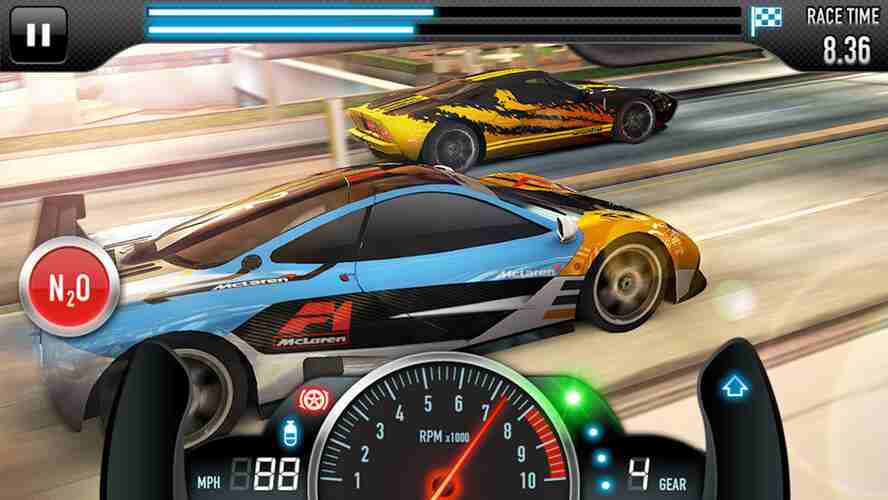 CSR Racing mod apk