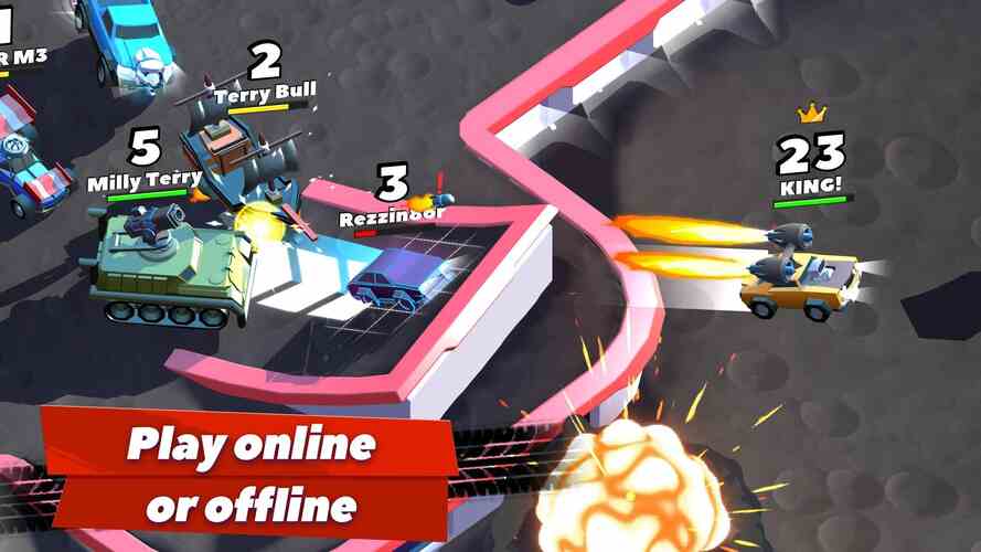 Crash of Cars Mod APK