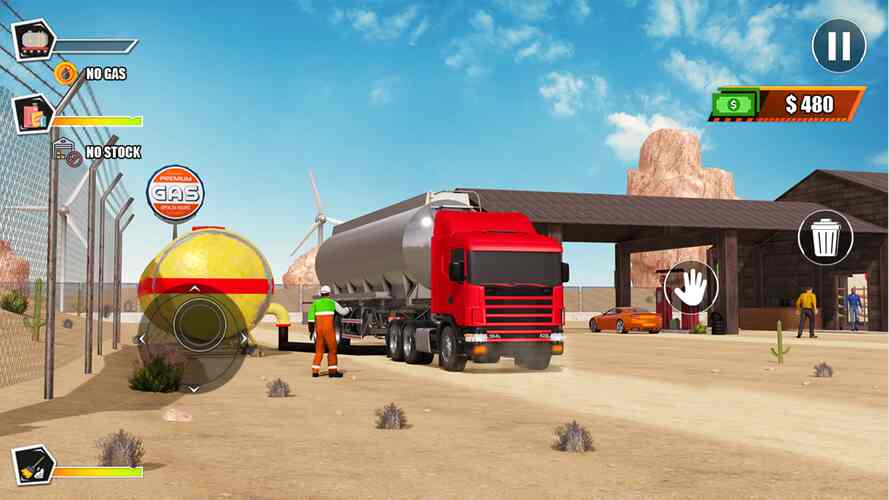 Gas Station Junkyard Simulator Mod APK