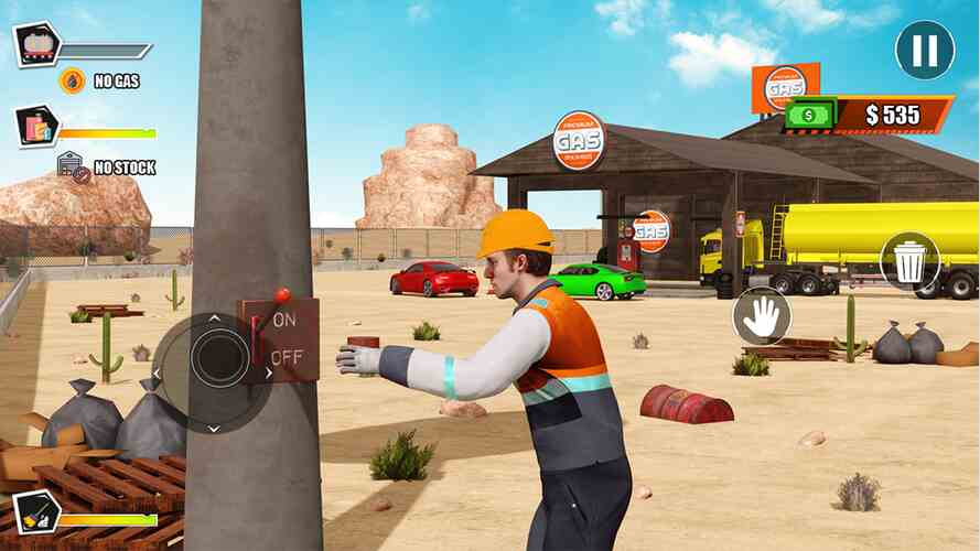 Gas Station Junkyard Simulator Mod APK