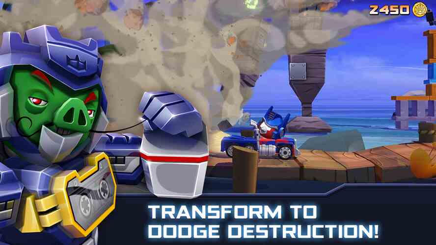 Angry Birds Transformers Mod APK