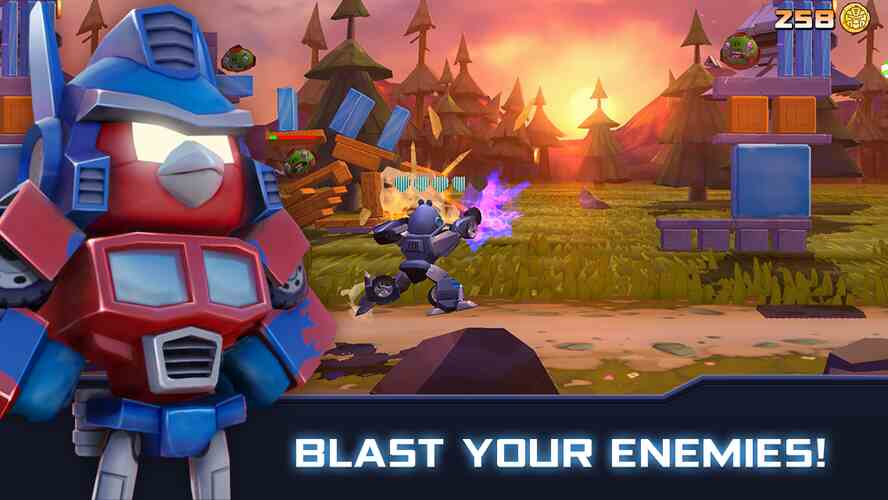 Angry Birds Transformers Mod APK