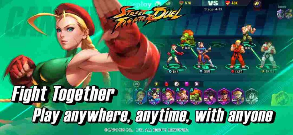 Street Fighter Duel Mod APK