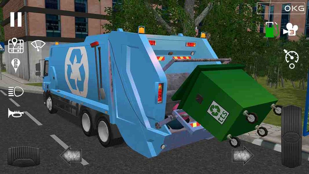 Trash Truck Simulator MOD APK