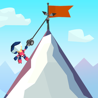 Hang Line: Mountain Climber MOD APK 1.9.52 (Unlimited Gold/ No Ads)