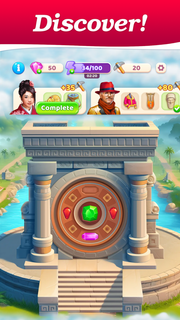 Merge Treasure Hunt v1.11.8 Mod APK (Unlimited Diamonds) 3 Merge Treasure Hunt